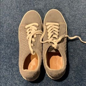 Soludos grey suede sneakers